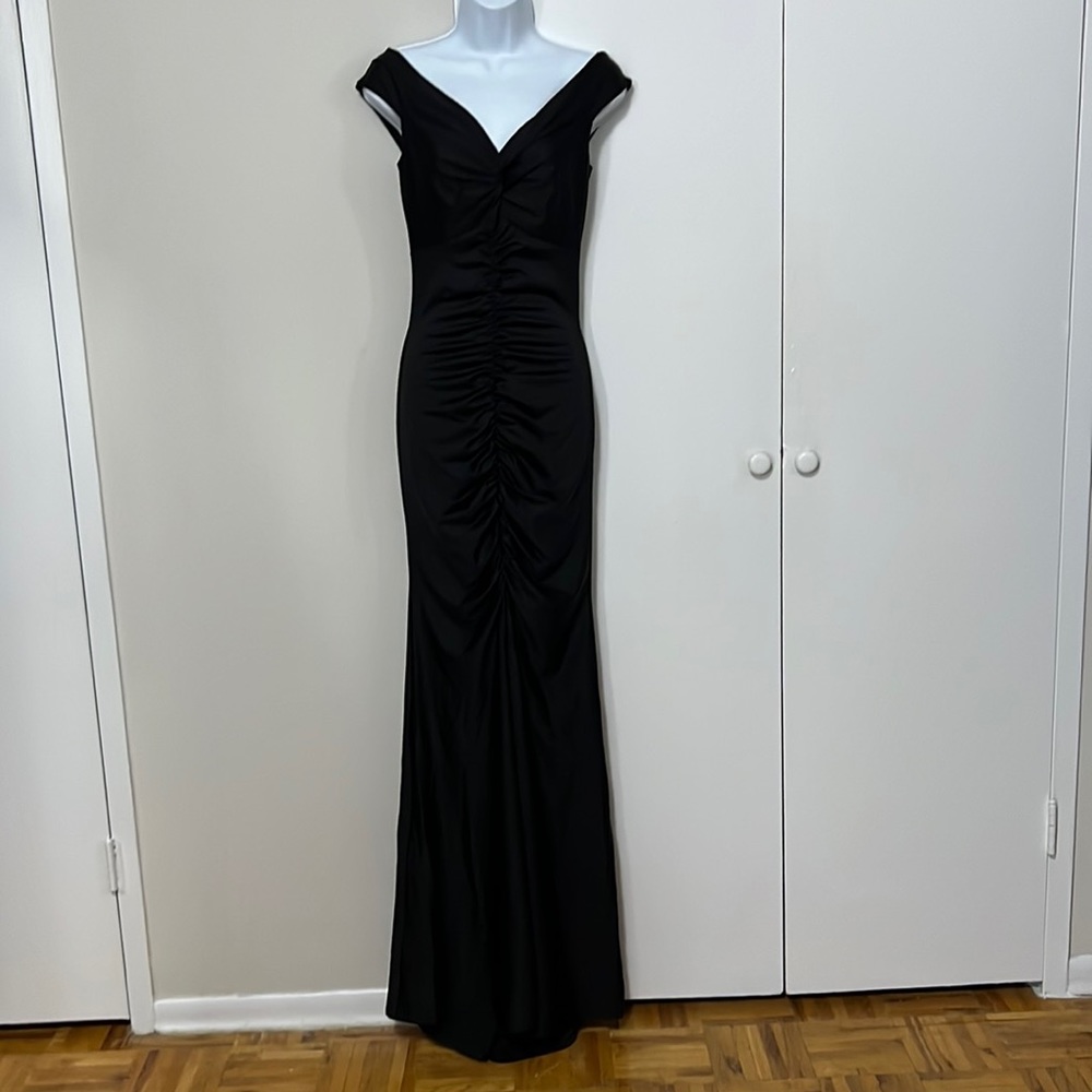 NWT BLACK GOWN